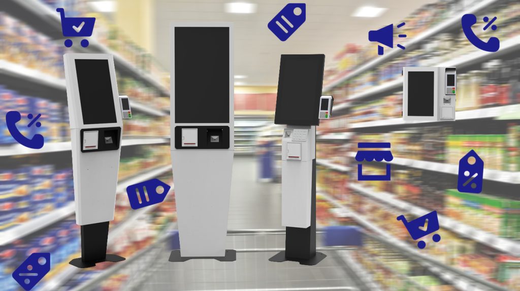 قیمت، مزایا و خرید کیوسک فروشگاهی