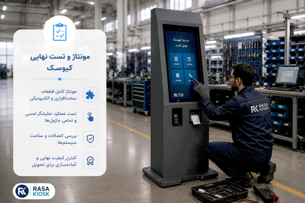 تعمیرات کیوسک رساکیوسک