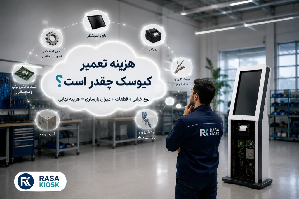 هزینه تعمیر کیوسک