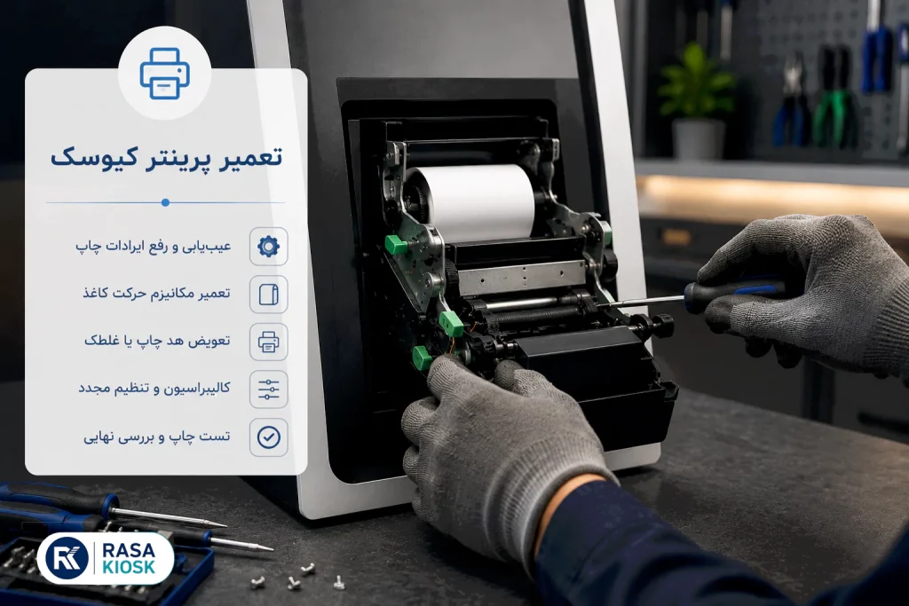 تعمیرپرینتر کیوسک