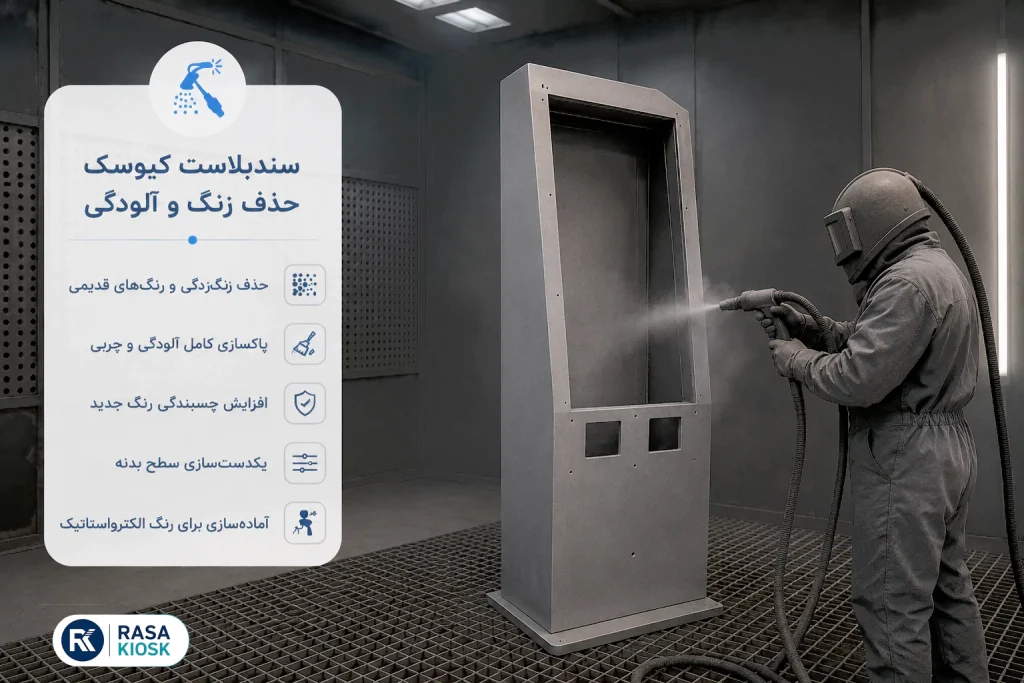 سندبلاست کیوسک چیست