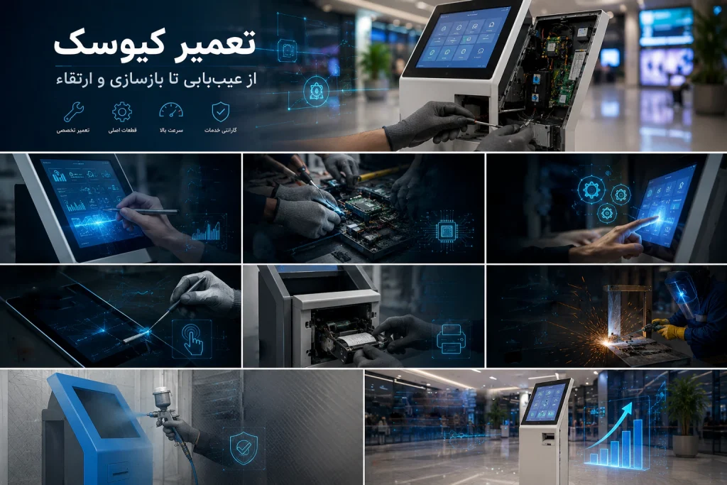 تعمیر کیوسک لمسی